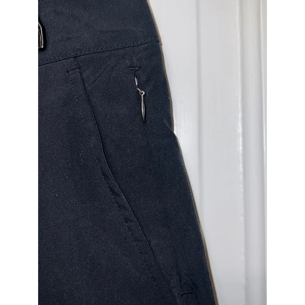 UNTUCKit Chancellor Shorts Mens W32 Black Regular Fit 40499 Technical Polyester